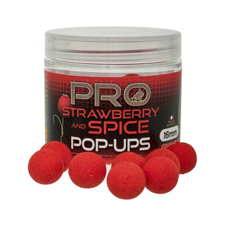 Pop ups Starbaits Strawberry Spice 16 mm - Tienda Carpfishing