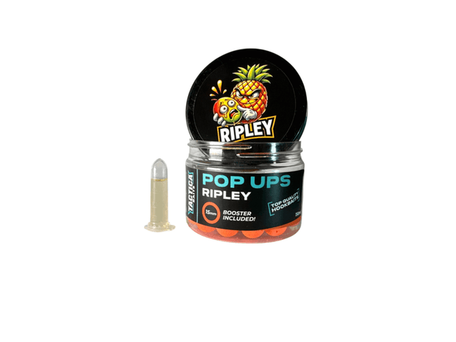 Pop ups Tactica Baits Ripley Naranja Fluor 15 mm - Tienda Carpfishing