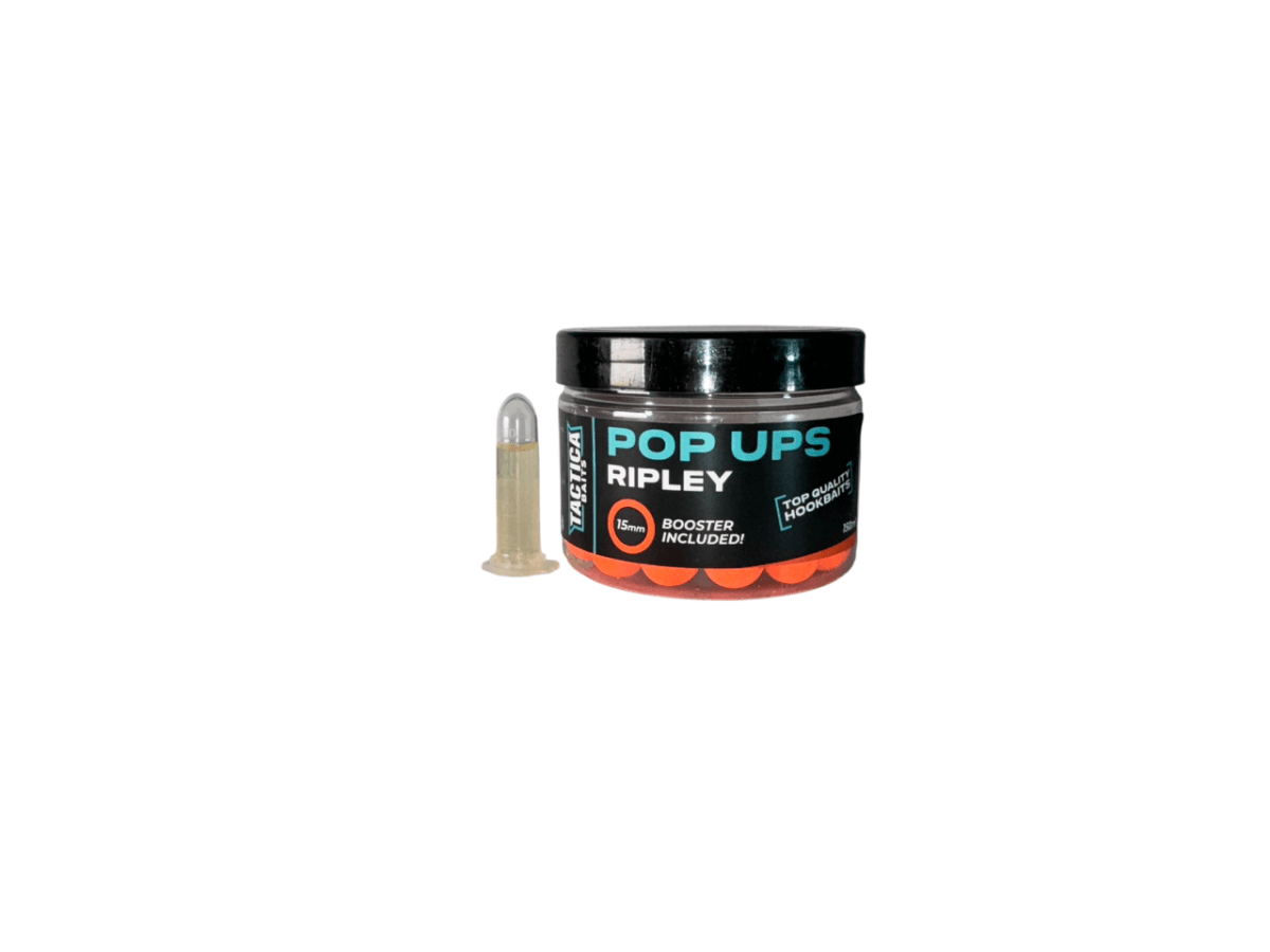 Pop ups Tactica Baits Ripley Naranja Fluor 15 mm - Tienda Carpfishing