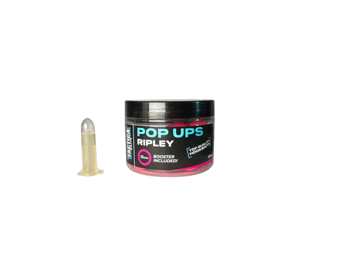 Pop ups Tactica Baits Ripley Rosa Fluor 15 mm - Tienda Carpfishing