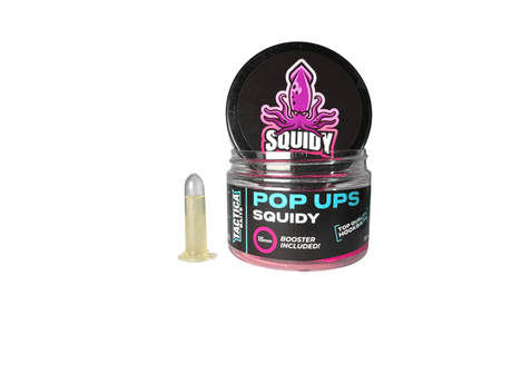 Pop ups Tactica Baits Squidy Rosa Fluor 15 mm - Tienda Carpfishing
