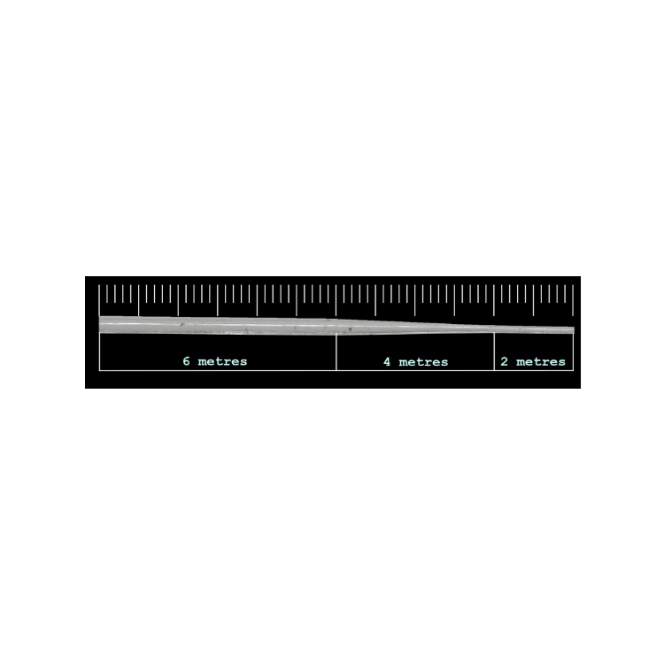 Puentes de línea cónicos Katran Galaxy 0,28 - 0,47 mm - 5 x 12 m - Tienda Carpfishing