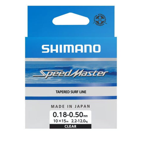 Puentes de línea cónicos Shimano 0,18 - 0,50 mm - 10 x 15 m - Tienda Carpfishing
