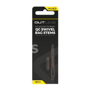 QC Swivel Bag Stems Avid Carp Outline FleckTone S - Tienda Carpfishing