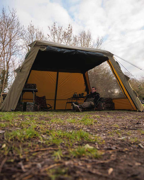 Refugio Social Fox Air Frame 3x3 - Tienda Carpfishing