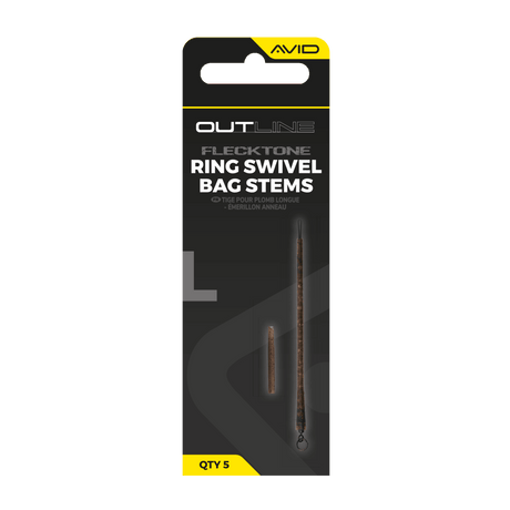 Ring Swivel Bag Stem Avid Carp Outline FleckTone L - Tienda Carpfishing
