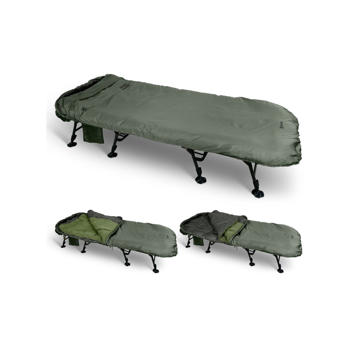 Saco de dormir Sonik Bank - Tek Layerz 5 estaciones ancho - Tienda Carpfishing