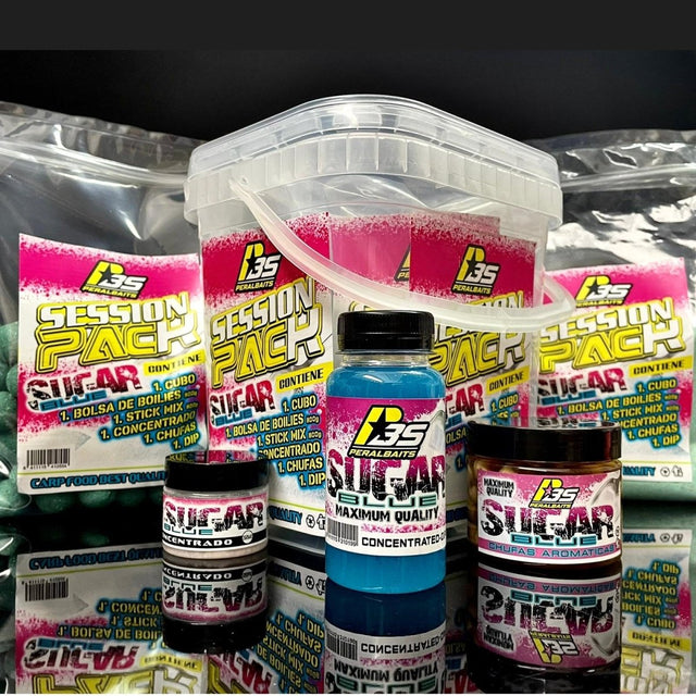 Session Pack Peralbaits Sugar - Tienda Carpfishing