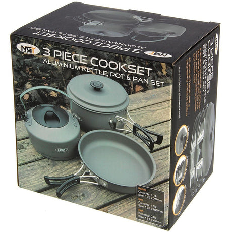 Set de 3 piezas para cocina NGT - Tienda Carpfishing