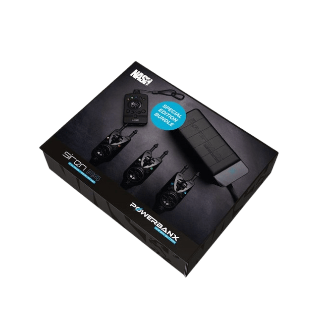 Set de alarmas 3+1 Nash Siren R4 + Powerbanx 80k - Tienda Carpfishing
