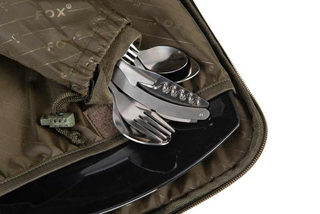 Set de cubiertos Fox Camolite 2 Personas - Tienda Carpfishing