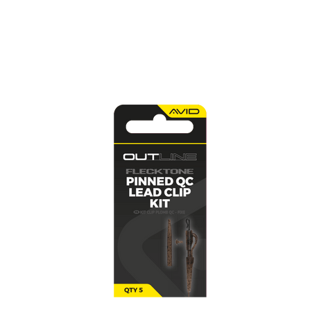 Set Lead Clip Avid Carp Outline FleckTone - Tienda Carpfishing