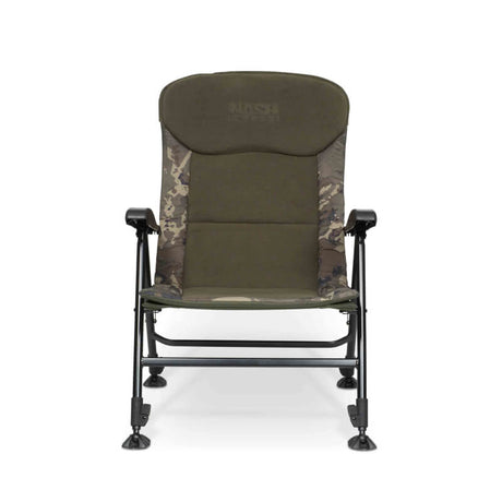 Silla Nash Bank Life Reclinable Camo - Tienda Carpfishing