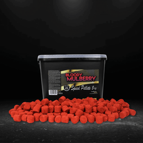 Speed Pellets Pro Elite Baits Gold Bloody Mulberry 20 mm 5 Kg - Tienda Carpfishing