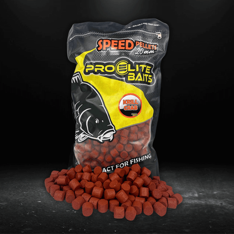 Speed Pellets Pro Elite Baits Krill Crab 20 mm 4,5 Kg - Tienda Carpfishing
