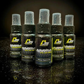 Spray Peralbaits Ultra Flavor Banana Piña - Tienda Carpfishing