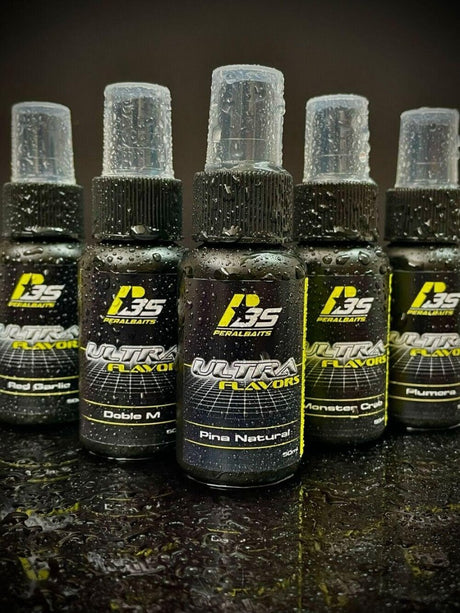 Spray Peralbaits Ultra Flavor Red Garlic - Tienda Carpfishing