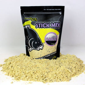Stick Mix Pro Elite Baits Garlic 800 g - Tienda Carpfishing