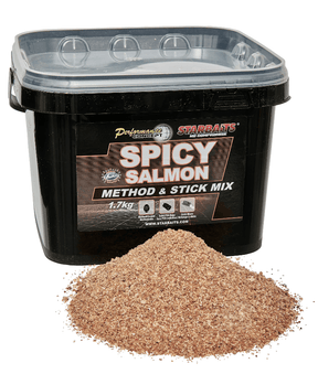 Stick Mix Starbaits Method Spicy Salmon 1,7 Kg - Tienda Carpfishing
