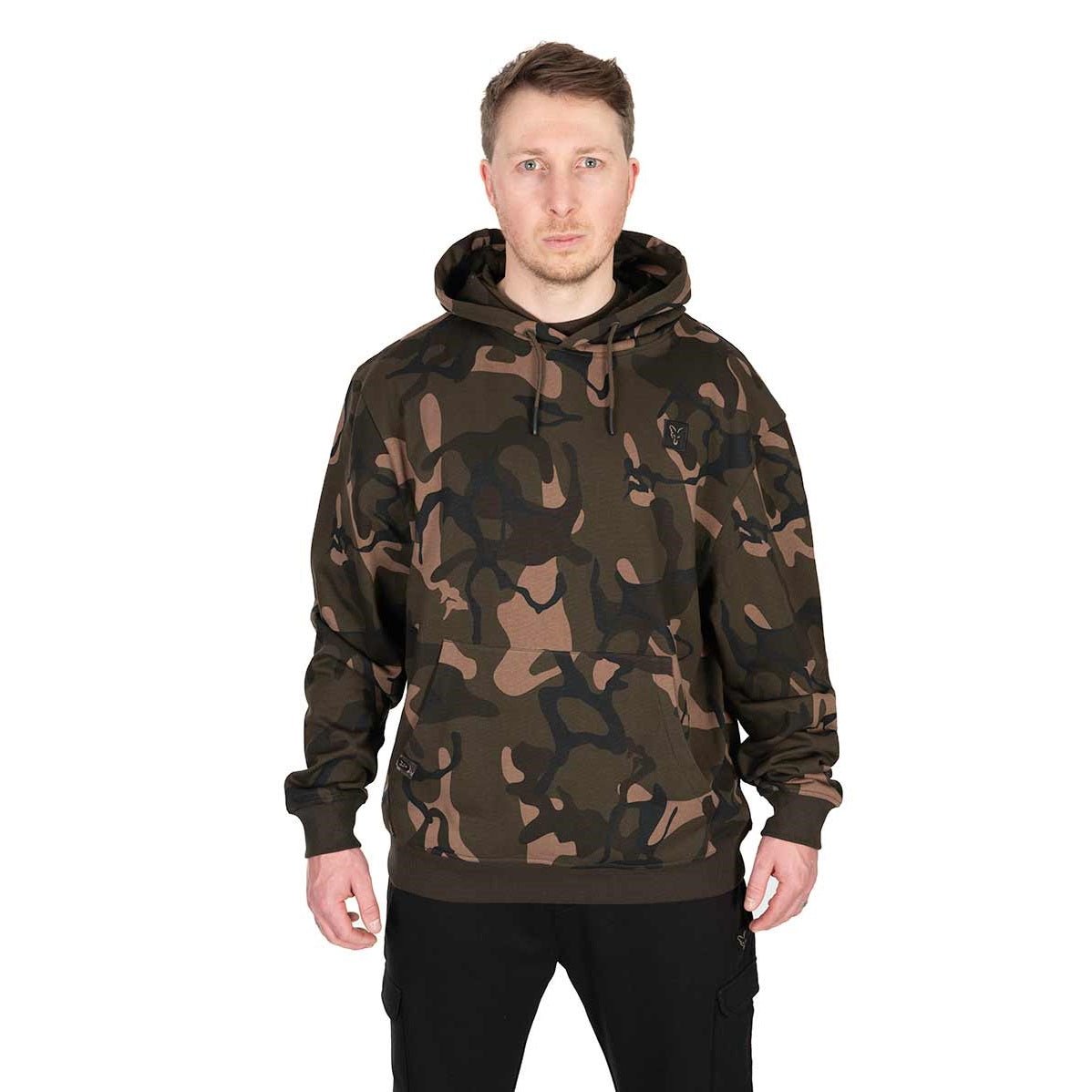 Sudadera Fox LW Camo con capucha - Tienda Carpfishing