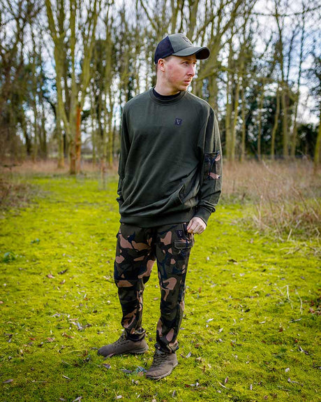 Sudadera Fox LW Caqui - Tienda Carpfishing