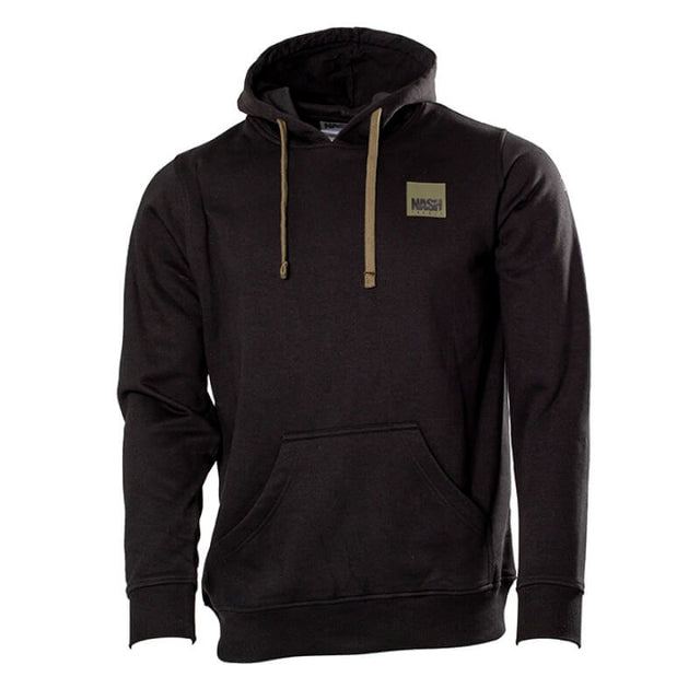 Sudadera Nash Box Logo Negra - Tienda Carpfishing