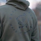Sudadera Nash Make It Happen Carp Logo Verde - Tienda Carpfishing