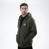 Sudadera Nash Make It Happen con cremallera Verde - Tienda Carpfishing