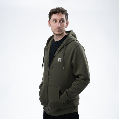 Sudadera Nash Make It Happen con cremallera Verde - Tienda Carpfishing