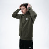 Sudadera Nash Make It Happen con cremallera Verde - Tienda Carpfishing