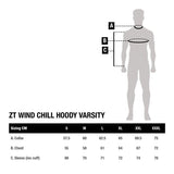 Sudadera Nash ZT Wind Chill Varsity - Tienda Carpfishing