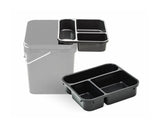 Tapadera organizadora para cubo Zfish 17 litros - Tienda Carpfishing
