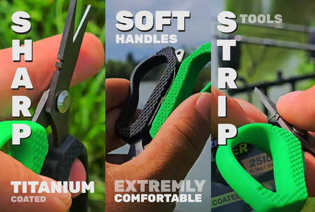 Tijeras Zfish ZFX 99 Titanium - Tienda Carpfishing