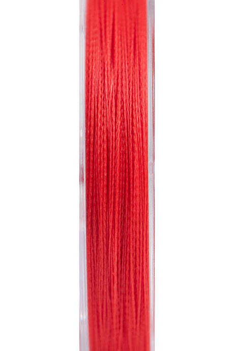 Trenzado cónico Spomb Rojo 0,20 - 0,38 mm - 3 x 10 m - Tienda Carpfishing
