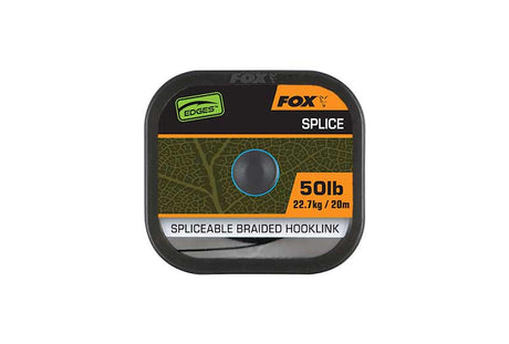 Trenzado Fox Edges Naturals Splice Hooklength 20 m - Tienda Carpfishing