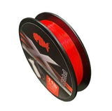 Trenzado Spomb X Pro Mono Rojo 300 m - Tienda Carpfishing