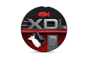 Trenzado Spomb XD Pro Gris 300 m - Tienda Carpfishing
