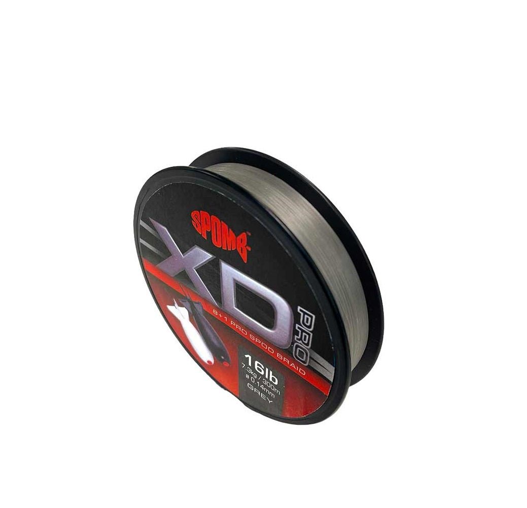 Trenzado Spomb XD Pro Gris 300 m - Tienda Carpfishing