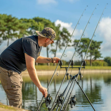 Trípode Avid Carp Extremity 3 cañas - Tienda Carpfishing