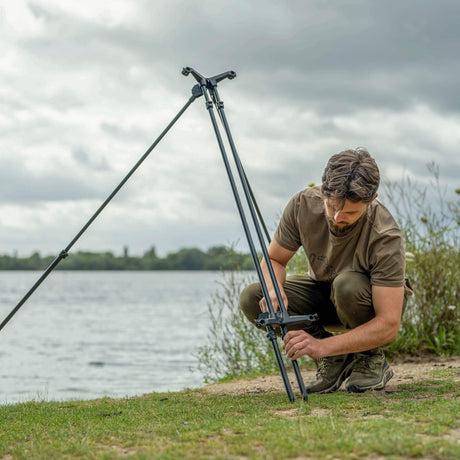 Trípode Avid Carp Extremity 3 cañas - Tienda Carpfishing