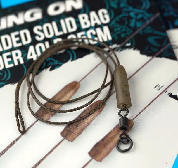 Unleaded Solid Bag Leader Cling On Nash 40 lb - Tienda Carpfishing
