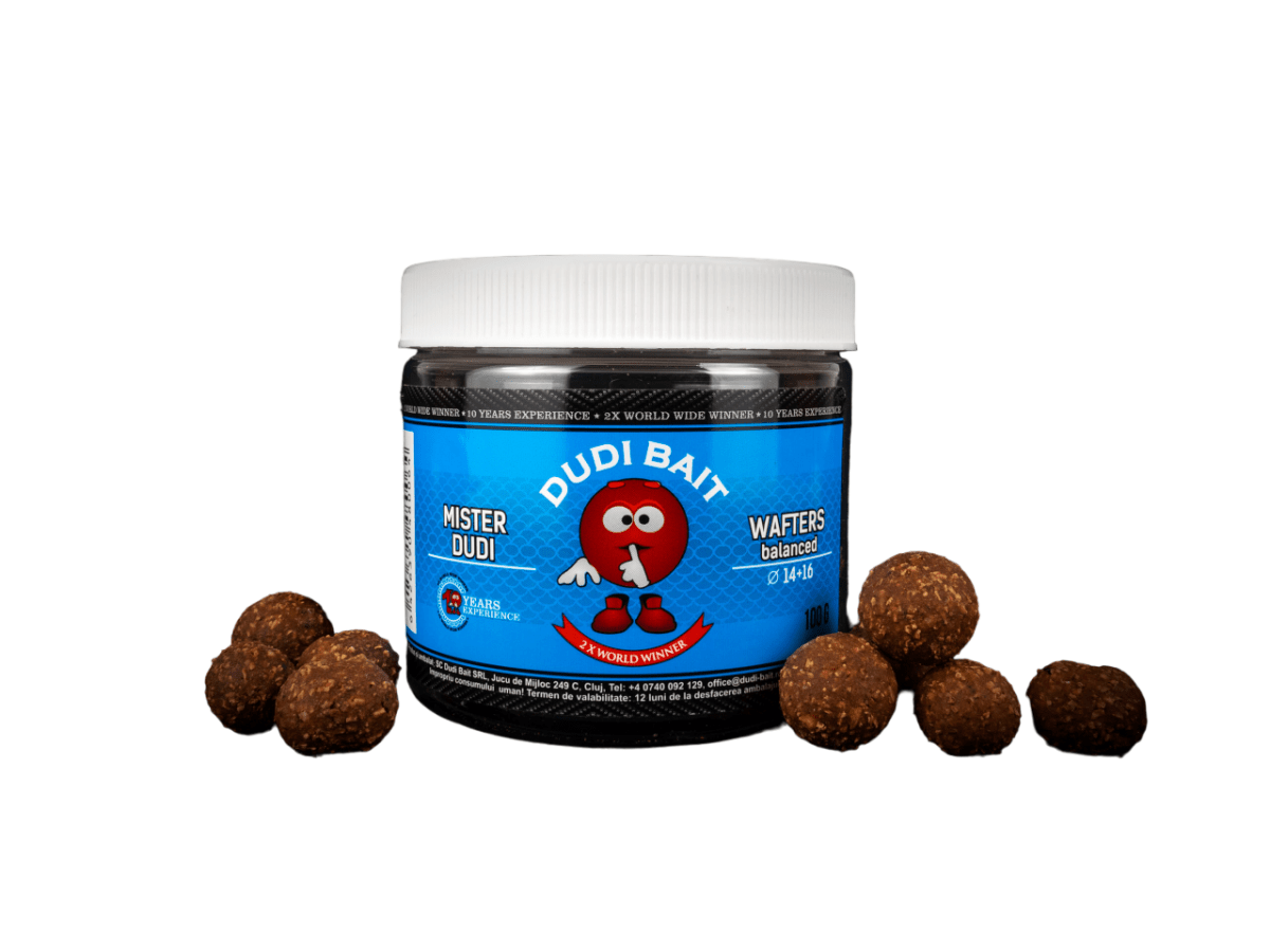 Wafters Dudi Bait Mister Dudi 12+14 mm - Tienda Carpfishing