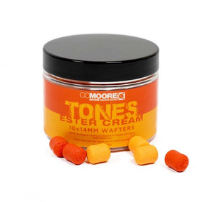 Wafters Dumbells Ccmoore Ester Cream Naranja 10 - 14 mm - Tienda Carpfishing