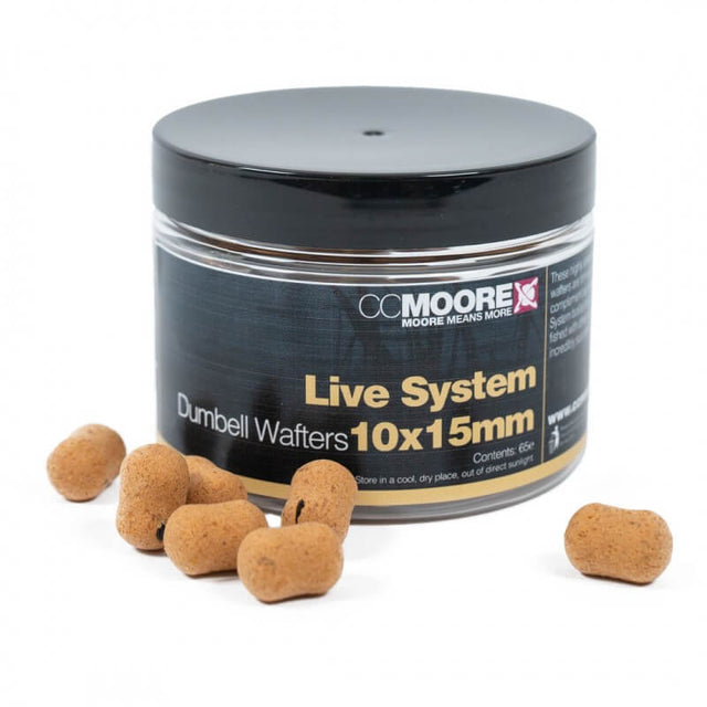 Wafters Dumbells Ccmoore Live System 10 - 15 mm - Tienda Carpfishing