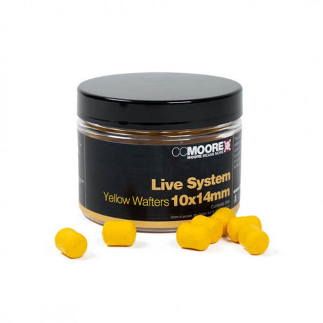 Wafters Dumbells Ccmoore Live System Amarillo 10 - 14 mm - Tienda Carpfishing