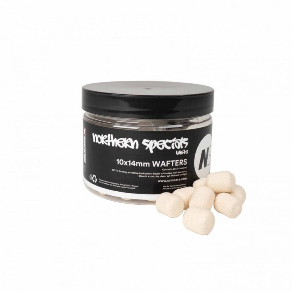 Wafters Dumbells Ccmoore NS1 Blanco 10 - 14 mm - Tienda Carpfishing