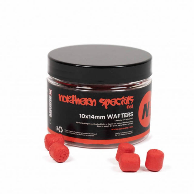 Wafters Dumbells Ccmoore NS1 Rojo 10 - 14 mm - Tienda Carpfishing