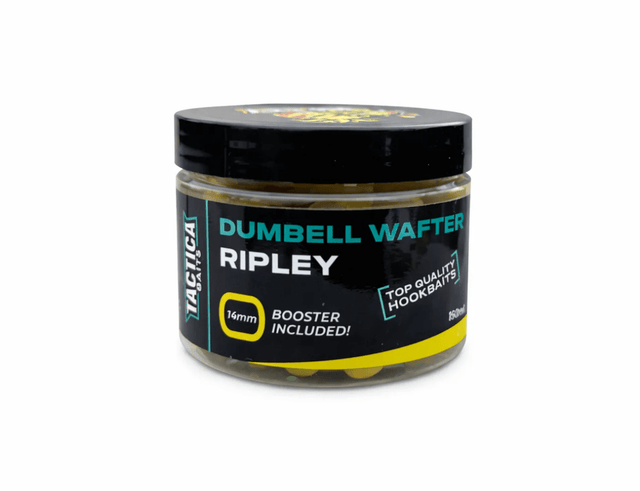 Wafters Dumbells Tactica Baits Ripley Amarillo 14 mm - Tienda Carpfishing