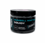 Wafters Dumbells Tactica Baits Squidy Negro 14 mm - Tienda Carpfishing