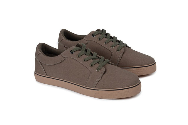 Zapatillas Fox Canvas Caqui - Tienda Carpfishing